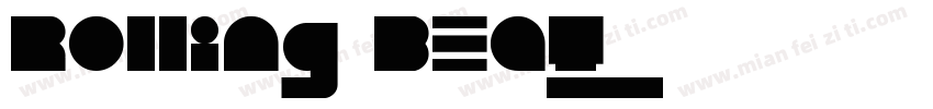 Rolling Beat字体转换